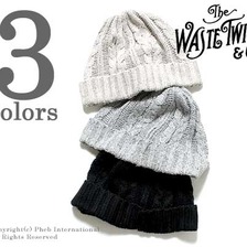 WASTE(TWICE) リネン&times;シルク シーマンズニットキャップ WT-MOE-G02画像