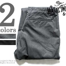 WASTE(TWICE) スタプレストパンツ WT-MOE-P06画像