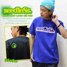 seedleSs. DOT PRINT LOGO S/S TEE SDREG-SS02画像