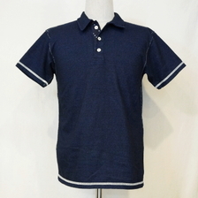 SAMURAI JEANS SJIT-102M インディゴポロTシャツ画像