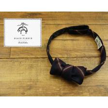 BLACK FLEECE by BROOKS BROTHERS ストライプ ウール ボウタイ画像