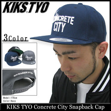 KIKS TYO Concrete City Snapback Cap KT1401HW-06画像