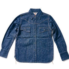 SAMURAI JEANS SWD-L02 デニムウエスタンシャツ画像