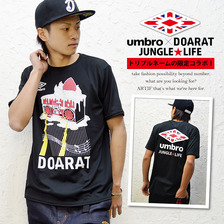 umbro &times; DOARAT &times; JUNGLE☆LIFE コラボ Tシャツ WT-182画像