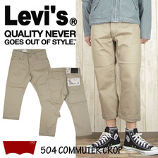 Levi's COMMUTER 504 CROP 16110-0003画像