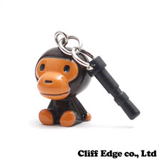 A BATHING APE BABY MILO EARPHONE JACK CHAIN MASCOT 2A20-182-065画像