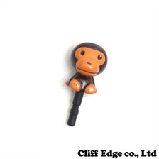 A BATHING APE BABY MILO EARPHONE JACK MASCOT 2A20-182-066画像