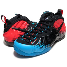 NIKE AIR FOAMPOSITE PRO PREMIUM "SPIDERMAN" v.blu/blk-lt crimson 616750-400画像