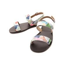 CARVEN LEATHER PRINT TERRAZZO SHOES 9140SC85画像