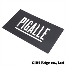 PIGALLE BOX LOGO Sticker BLACK画像