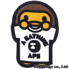 A BATHING APE MILO TEE DIECUT TOWEL BROWN 2A30-382-616画像