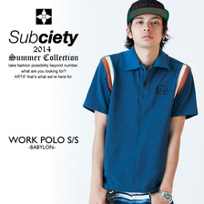 Subciety WORK POLO S/S -BABYLON- SBF4163画像