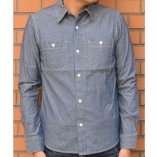 FIVE BROTHER シャンブレーワークシャツ 151214画像