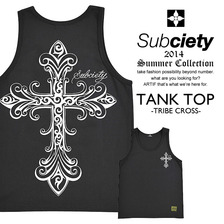 Subciety TANK TOP-TRIBE CROSS- SBT4653画像
