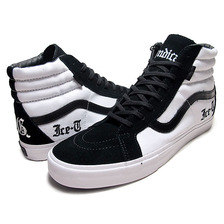 VANS SYNDICATE × ICE-T SK8-HI OG "S" Rhyme Syndicate pack blk/wht VN-0PW7AN4画像
