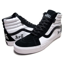 VANS SYNDICATE &times; ICE-T SK8-HI OG "S" Rhyme Syndicate pack blk/wht VN-0PW7AN4画像