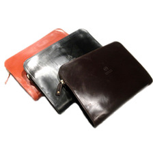 GLENROYAL NEW CLUTCH BRIEF CASE bridle leather画像
