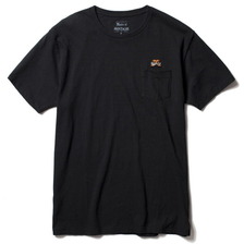 MASTER OF MUSTACHE COMB POCKET-T (BLACK)画像