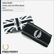 FRED PERRY Union Jack Set Wrist Band JAPAN LIMITED F9945画像