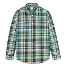 MR.GENTLEMAN MADRAS CHECK L/S SHIRTS MG14S-SH02画像