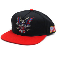 DIPSET USA DIPSET SNAPBACK BLACKxRED画像