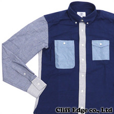 A BATHING APE WORK BD SH INDIGO 1A30-131-016画像