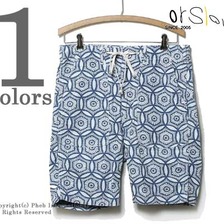 orslow プリント ファティーグイージーショーツ 01-7022-101画像