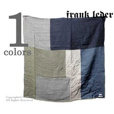 FRANK LEDER パッチワークリネンスカーフ 0310113画像