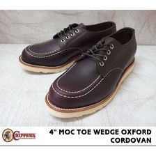 CHIPPEWA CHIPPEWA 4" MOC TOE WEDGE OXFORD  CORDOVAN 1901M39画像