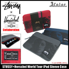 STUSSY &times; Herschel Supply World Tour iPad Sleeve Case 134099画像