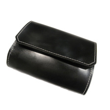 GLENROYAL COIN PURSE WALLET bridle leather/black 03-4845画像