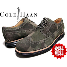 COLE HAAN LUNARGRAND LONG. WING FOREST CAMO SUEDE C12506画像