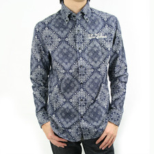 Schott BANDANA BUTTON DOWN SHIRT 3145014画像