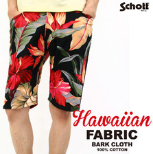 Schott TROPICAL PR SHORTS FLOWER(BARK CLOTH) 3146002画像