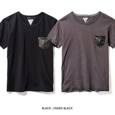 CHORD NUMBER EIGHT LEATHER POCKET - TEE画像