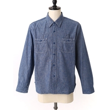 GOLD CHAMBRAY L/S WORK SHIRT GL26454画像