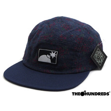 THE HUNDREDS Flores FIVE-PANEL NAVY画像