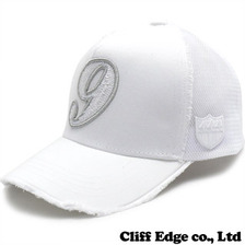 YOSHINORI KOTAKE DESIGN x ESTNATION LUXURY 9ロゴメッシュキャップ WHITE画像