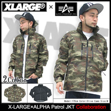 X-LARGE &times; ALPHA Patrol JKT M5D13229画像