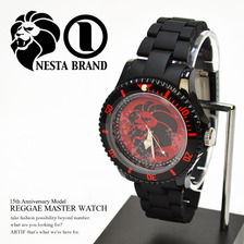 NESTA BRAND 15th Anniversary Model REGGAE MASTER WATCH RP44RBR画像