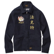 FUCT CA. SOUVENIA JACKET (NAVY)画像