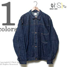 orslow プリーツデニムジャケット 03-6001画像