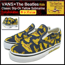 VANS &times; The Beatles Kids Classic Slip-On Yellow Submarine VN-0UCYD5G画像