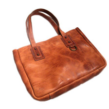 Coronado Leather #HD22 AMERICANA TOTE BAG tan画像