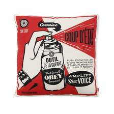 OBEY COUP D'ETAT PILLOW画像
