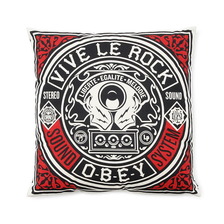 OBEY VIVE LE ROCK PILLOW画像
