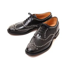 CHURCHBURWOODS/81F BLACK/SILVER画像