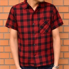 FIVE BROTHER S/Sライトネルワンナップワークシャツ 151441画像