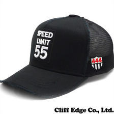 YOSHINORI KOTAKE DESIGN SPEED LIMIT 55 メッシュキャップ BLACK画像