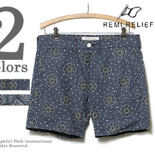 REMI RELIEF バティック柄ショーツ RN14149 183画像
